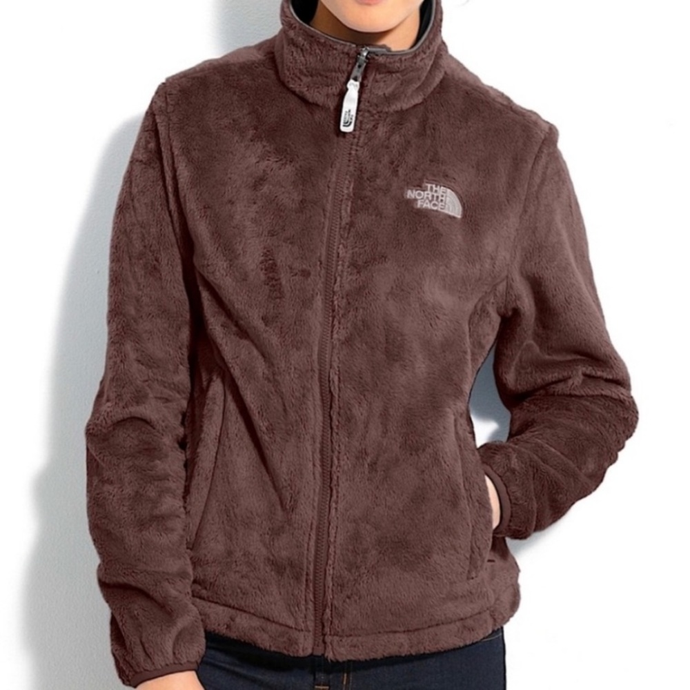 The North Face Osito Brown Fleece Jacket Size Medium